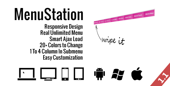 MenuStation Unlimited Responsive Menu