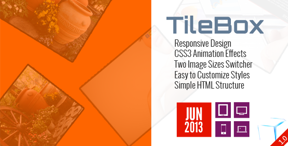 TileBox - CSS LightBox Responsif Modern